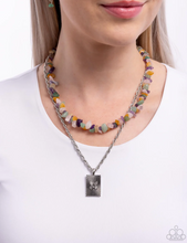 Load image into Gallery viewer, Paparazzi “Transformation Tiers” Green Necklace Earring Set - Paparazzi Accessories
