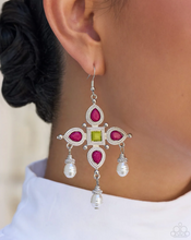 Load image into Gallery viewer, Paparazzi “Elegant Expertise” Multi Dangle Earrings - Paparazzi Accessories
