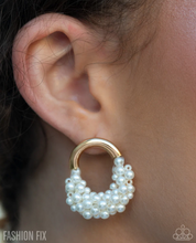 Load image into Gallery viewer, Paparazzi “Elizabethan Elegance” Gold Post Earrings - Paparazzi Accessories
