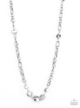 Load image into Gallery viewer, Paparazzi “Prismatic Pick-Me-Up” Silver Long Necklace Earring Set - Paparazzi Accessories
