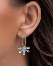 Load image into Gallery viewer, Paparazzi “Heirloom Headline” Gold Post Earrings
