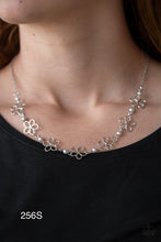 Load image into Gallery viewer, Paparazzi “Always Abloom” Silver - Necklace Earring Set
