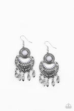 Load image into Gallery viewer, Paparazzi “Mantra To Mantra” Silver - Dangle Earrings

