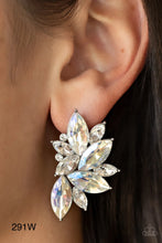 Load image into Gallery viewer, Paparazzi &quot;Instant Iridescence&quot; White Post Earrings - Cindysblingboitique

