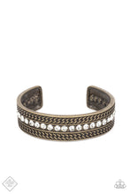Load image into Gallery viewer, Paparazzi &quot;Grit Goals&quot; Brass - Cuff Bracelet
