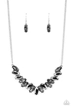 Load image into Gallery viewer, Paparazzi “Galaxy Game-Changer” Silver - Necklace Earring Set

