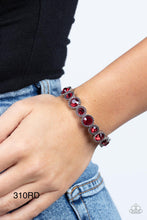 Load image into Gallery viewer, Paparazzi &quot;Phenomenally Perennial&quot; Red Stretch Bracelet - Cindysblingboutique
