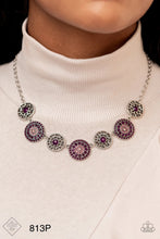 Load image into Gallery viewer, Paparazzi “Farmers Market Fashionista” Purple Necklace Earring Set
