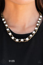 Load image into Gallery viewer, Paparazzi &quot;Major Moxie&quot; Brass - Necklace Earring Set
