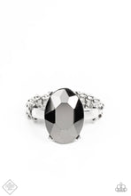 Load image into Gallery viewer, Paparazzi “Updated Dazzle” - Silver Stretch Ring
