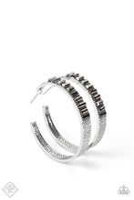 Load image into Gallery viewer, Paparazzi &quot;More To Love” Silver Hoop Earrings - CindysBlingBoutique

