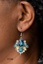 Load image into Gallery viewer, Paparazzi “Glitzy Go-Getter” Multi Dangle Earrings
