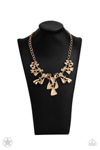 Load image into Gallery viewer, Paparazzi “The Sands of Time” - Gold Necklace Earring Set
