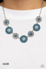 Load image into Gallery viewer, Paparazzi “Farmers Market Fashionista” Blue Necklace Earring Set
