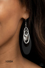 Load image into Gallery viewer, Paparazzi “Ambitious Allure” Black - Earrings
