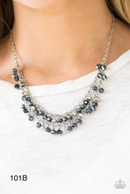 Load image into Gallery viewer, Paparazzi &quot;So In Season&quot; Blue Necklace Earring Set
