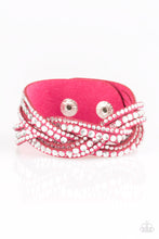 Load image into Gallery viewer, Paparazzi “Bring On The Bling” Pink - Bracelet
