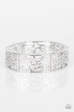 Load image into Gallery viewer, Paparazzi “Yours and VINE” White Stretch Bracelet
