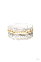 Load image into Gallery viewer, Paparazzi “Fashion Fiend” White Suede Bracelet
