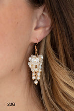 Load image into Gallery viewer, Paparazzi &quot;Bountiful Bouquets&quot; Gold Dangle Earrings
