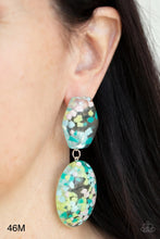 Load image into Gallery viewer, Paparazzi “Flaky Fashion” Multi Post Earrings
