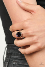 Load image into Gallery viewer, Paparazzi &quot;Updated Dazzle&quot; Purple - Stretch Ring
