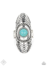 Load image into Gallery viewer, Rural Radiance Blue Stretch Ring - Cindys Bling Boutique
