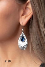 Load image into Gallery viewer, Paparazzi “Tranquil Trove” - Blue Earrings
