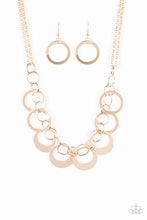 Load image into Gallery viewer, Paparazzi “In Full Orbit” Rose Gold Necklace
