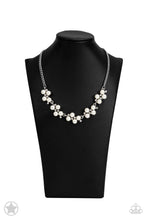 Load image into Gallery viewer, Paparazzi “Love Story” White Necklace Earring Set
