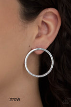 Load image into Gallery viewer, Paparazzi “Spot On Opulence” White Post Earrings
