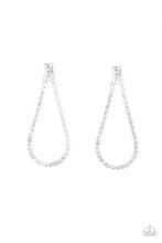 Load image into Gallery viewer, Paparazzi “Diamond Drops” White Post Earrings - Cindysblingboutique
