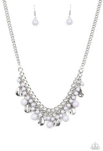 Load image into Gallery viewer, Paparazzi “Summer Showdown” - Silver Necklace Earring Set
