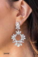 Load image into Gallery viewer, Paparazzi Life of the Party “Leave them Speechless” White Post Earrings
