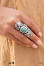 Load image into Gallery viewer, Rural Radiance Blue Stretch Ring - Cindys Bling Boutique
