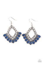 Load image into Gallery viewer, Paparazzi “Just BEAM Happy” Blue Earrings - Cindys Bling Boutique
