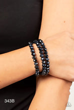 Load image into Gallery viewer, Paparazzi “Supernova Sultry” Blue Magnetic Bracelet
