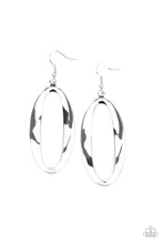 Load image into Gallery viewer, Paparazzi &quot;OVAL My Head&quot; - Silver - Earrings
