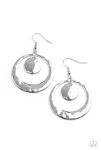 Load image into Gallery viewer, Paparazzi “Rounded Radiance” Silver Earrings

