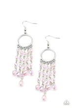 Load image into Gallery viewer, Paparazzi “Dazzling Delicious” Pink Dangle Earrings
