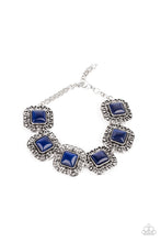Load image into Gallery viewer, Paparazzi “Dreamy Destinations” Blue Adjustable Bracelet
