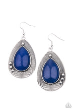 Load image into Gallery viewer, Paparazzi &quot;Western Fantasy&quot; Blue Dangle Earrings
