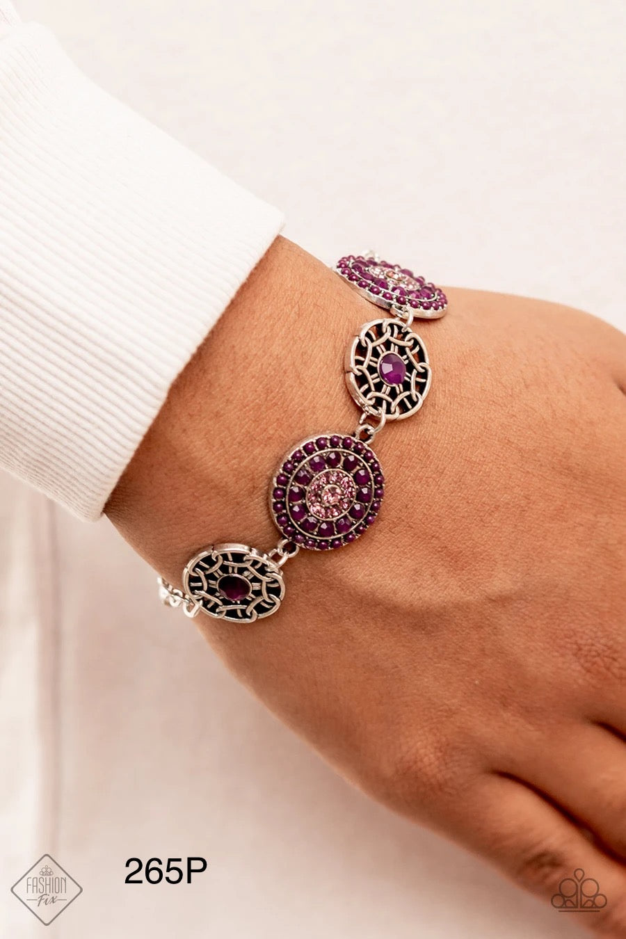 Paparazzi “Vogue Garden Variety” - Purple Bracelet