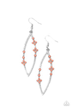 Load image into Gallery viewer, Paparazzi &quot;Flowery Finesse&quot; Orange Dangle Earrings - Cindys Bling Boutique
