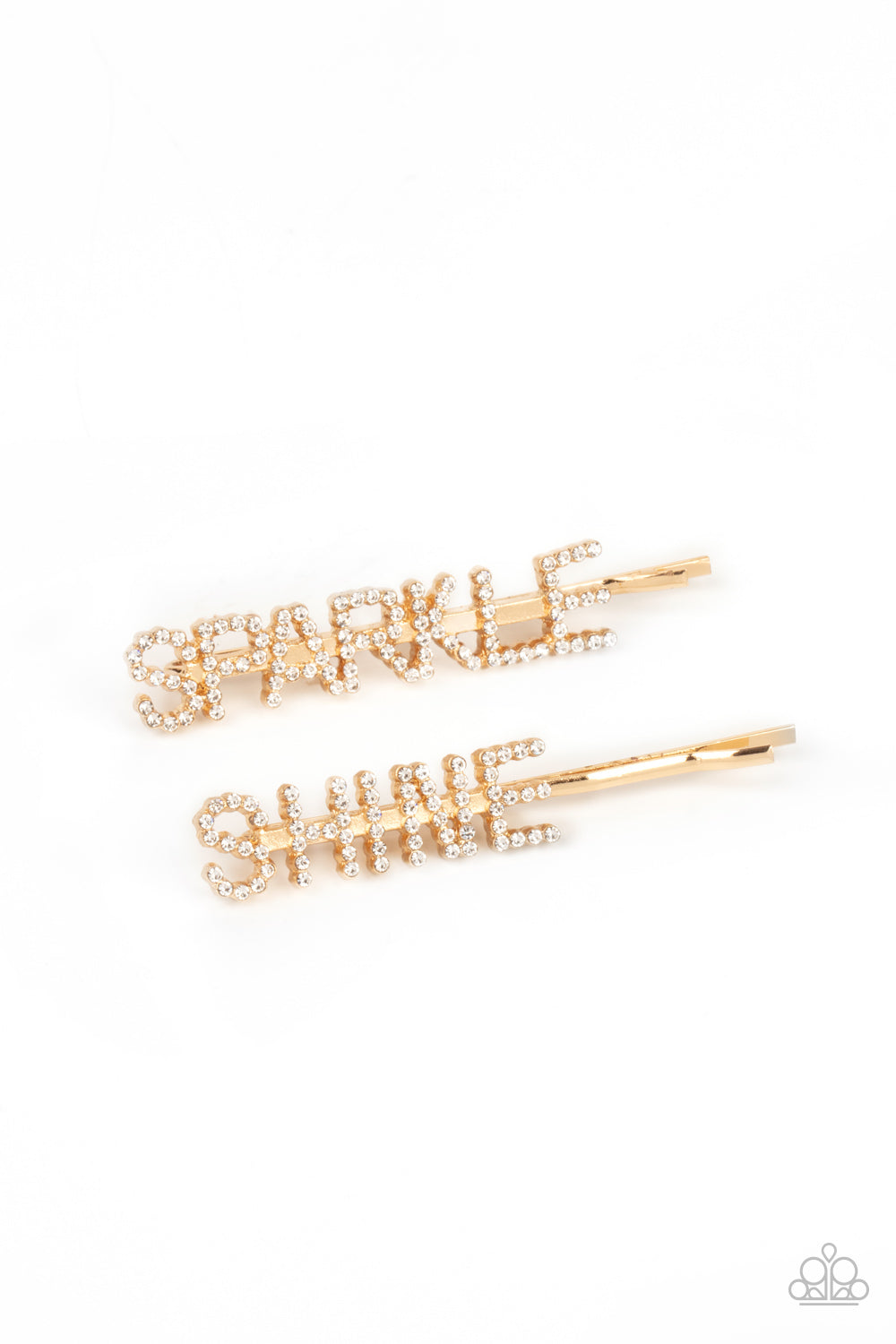 Paparazzi “Center of the SPARKLE-verse” Gold Hair Clip - Paparazzi Accessories