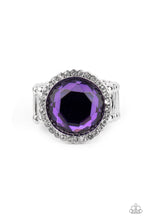 Load image into Gallery viewer, Paparazzi &quot;Crown Culture&quot; Purple Stretch Ring
