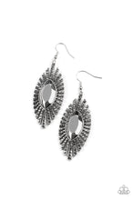 Load image into Gallery viewer, Paparazzi “Who Is The FIERCEST Of Them All” Silver Dangle Earrings
