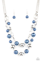 Load image into Gallery viewer, Paparazzi “COUNTESS Your Blessings” Blue Necklace Earring Set - Cindysblingboutique

