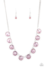 Load image into Gallery viewer, Paparazzi &quot;Mystical Majesty&quot; Pink Iridescent Necklace Earring Set
