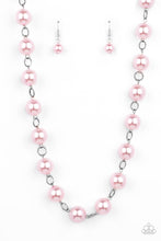 Load image into Gallery viewer, Paparazzi &quot;Ensconced in Elegance&quot; Pink Necklace  Earring Set

